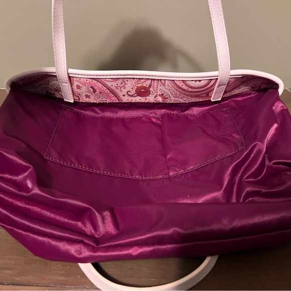 Etro Pink Paisley Tote Bag - Picture 13 of 16
